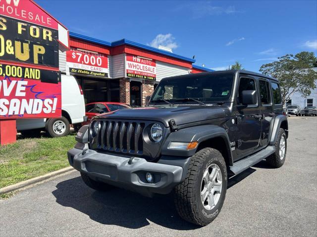 used 2018 Jeep Wrangler Unlimited car, priced at $24,995
