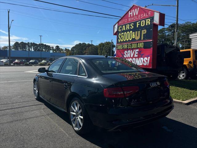 used 2015 Audi A4 car, priced at $14,988