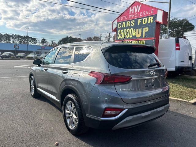 used 2019 Hyundai Santa Fe car, priced at $18,995