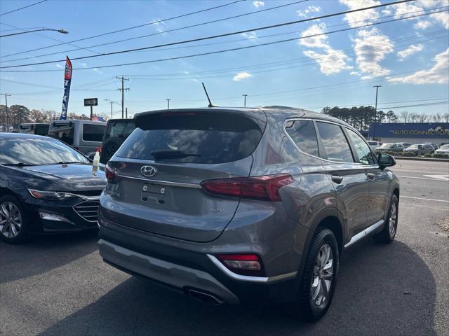 used 2019 Hyundai Santa Fe car, priced at $18,995