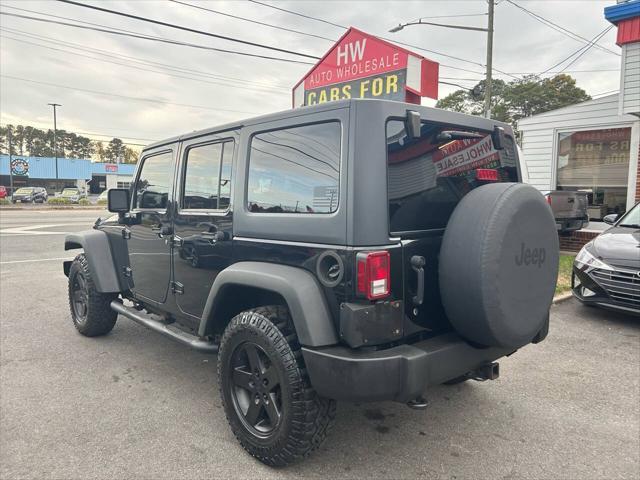 used 2012 Jeep Wrangler Unlimited car, priced at $13,995