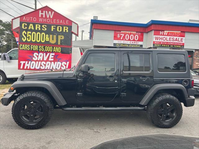 used 2012 Jeep Wrangler Unlimited car, priced at $13,995