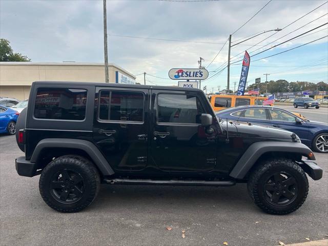 used 2012 Jeep Wrangler Unlimited car, priced at $13,995