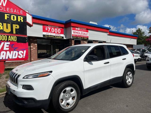 used 2016 Jeep Cherokee car, priced at $12,995