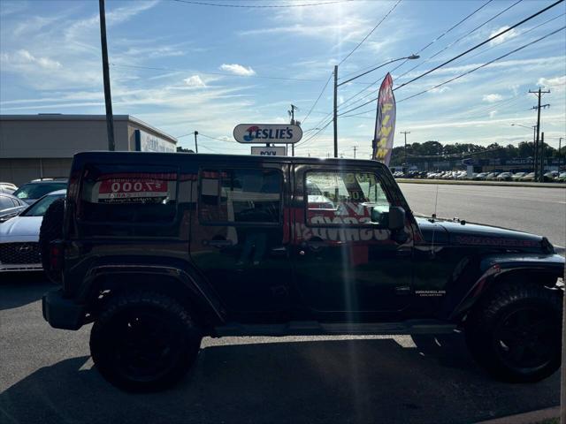 used 2011 Jeep Wrangler Unlimited car, priced at $14,995