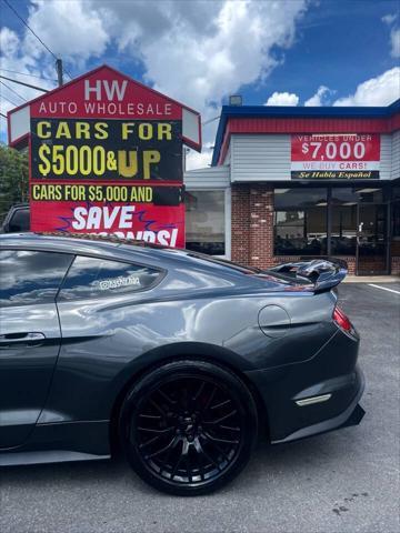 used 2018 Ford Mustang car, priced at $19,500