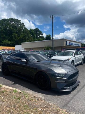 used 2018 Ford Mustang car, priced at $19,500