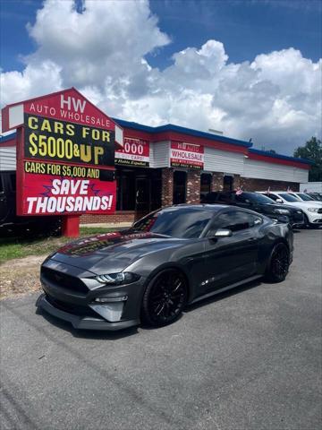 used 2018 Ford Mustang car, priced at $19,500