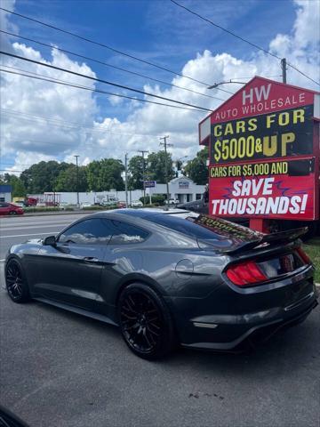 used 2018 Ford Mustang car, priced at $19,500