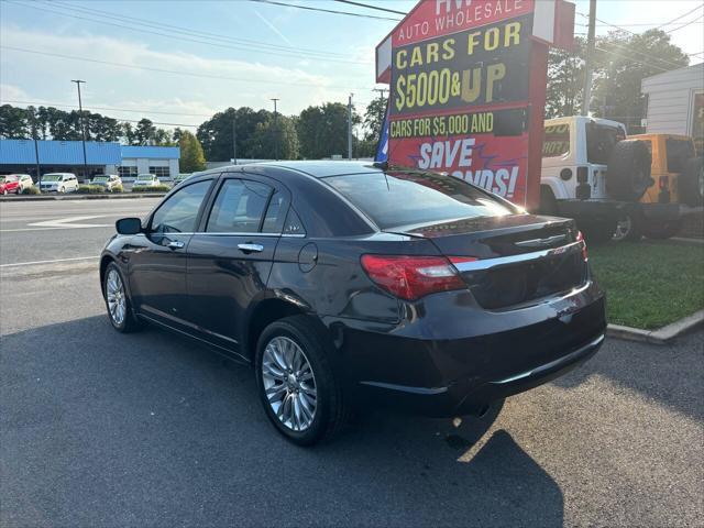 used 2012 Chrysler 200 car, priced at $5,998