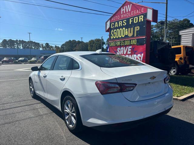 used 2022 Chevrolet Malibu car, priced at $17,995