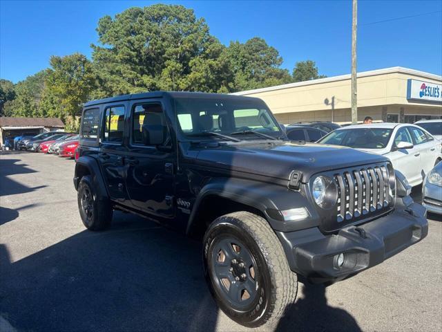 used 2018 Jeep Wrangler Unlimited car, priced at $22,995