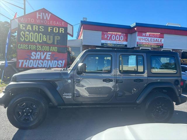 used 2018 Jeep Wrangler Unlimited car, priced at $22,995