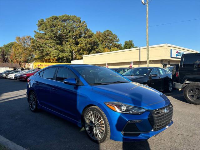 used 2017 Hyundai Elantra car, priced at $14,995