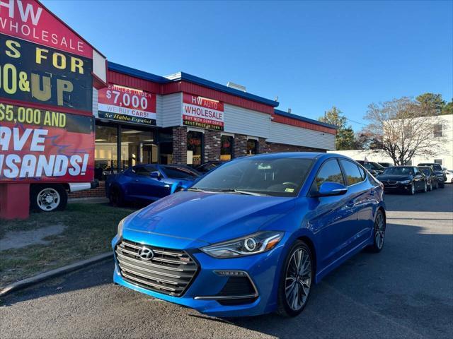 used 2017 Hyundai Elantra car, priced at $14,995