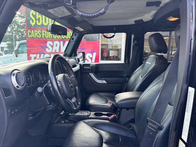 used 2014 Jeep Wrangler Unlimited car, priced at $18,995