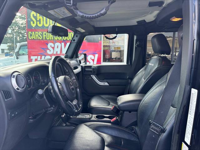 used 2014 Jeep Wrangler Unlimited car, priced at $18,995