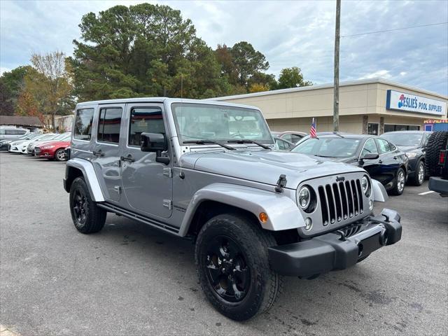 used 2015 Jeep Wrangler Unlimited car, priced at $19,995