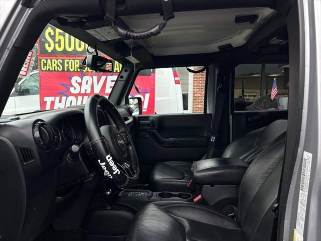 used 2015 Jeep Wrangler Unlimited car, priced at $19,995