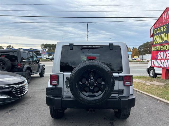 used 2015 Jeep Wrangler Unlimited car, priced at $19,995