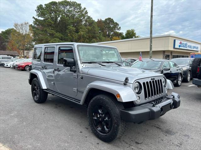 used 2015 Jeep Wrangler Unlimited car, priced at $19,995