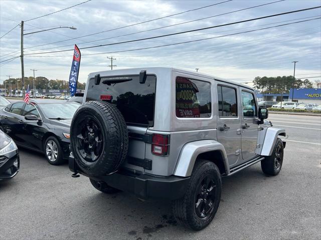 used 2015 Jeep Wrangler Unlimited car, priced at $19,995