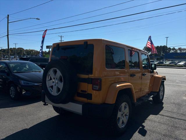 used 2012 Jeep Wrangler Unlimited car, priced at $16,995