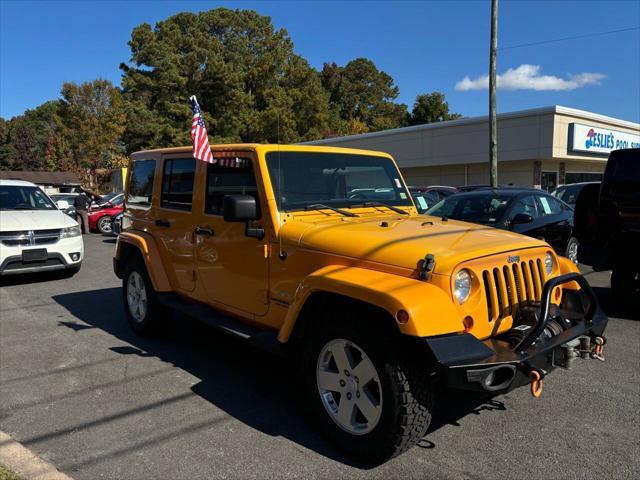 used 2012 Jeep Wrangler Unlimited car, priced at $16,995