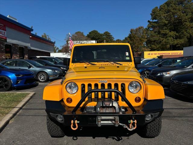 used 2012 Jeep Wrangler Unlimited car, priced at $16,995