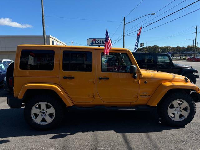 used 2012 Jeep Wrangler Unlimited car, priced at $16,995