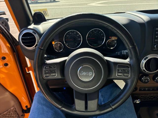 used 2012 Jeep Wrangler Unlimited car, priced at $16,995