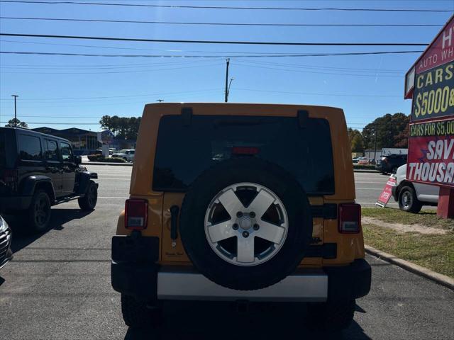 used 2012 Jeep Wrangler Unlimited car, priced at $16,995