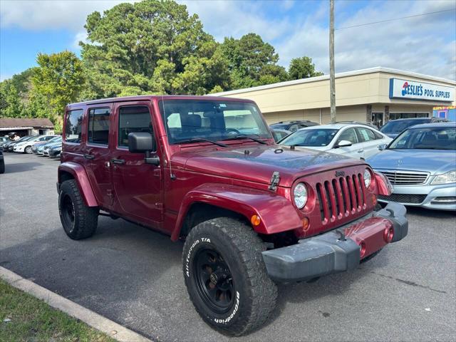 used 2012 Jeep Wrangler Unlimited car, priced at $17,995