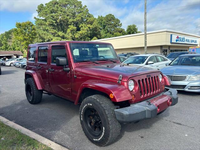 used 2012 Jeep Wrangler Unlimited car, priced at $17,995