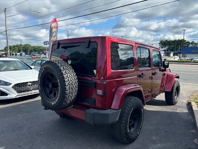 used 2012 Jeep Wrangler Unlimited car, priced at $17,995