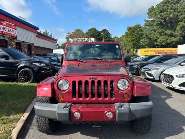 used 2012 Jeep Wrangler Unlimited car, priced at $17,995