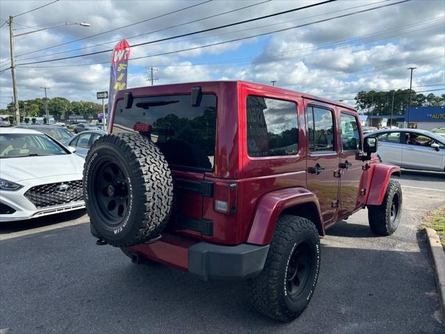 used 2012 Jeep Wrangler Unlimited car, priced at $17,995