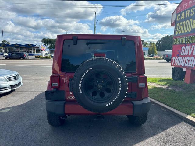 used 2012 Jeep Wrangler Unlimited car, priced at $17,995