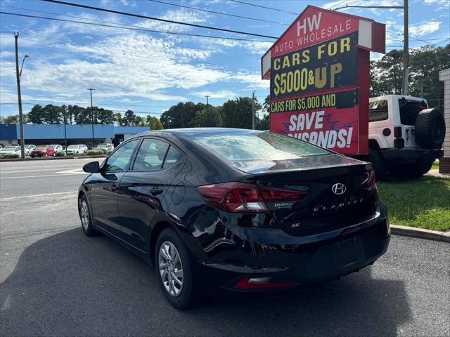 used 2019 Hyundai Elantra car, priced at $12,995