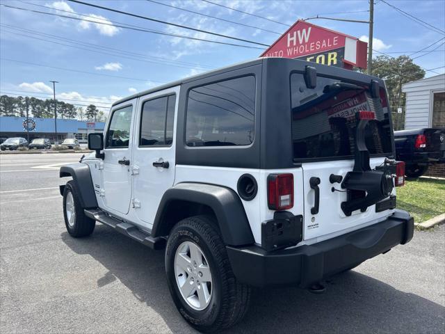 used 2018 Jeep Wrangler JK Unlimited car, priced at $19,995