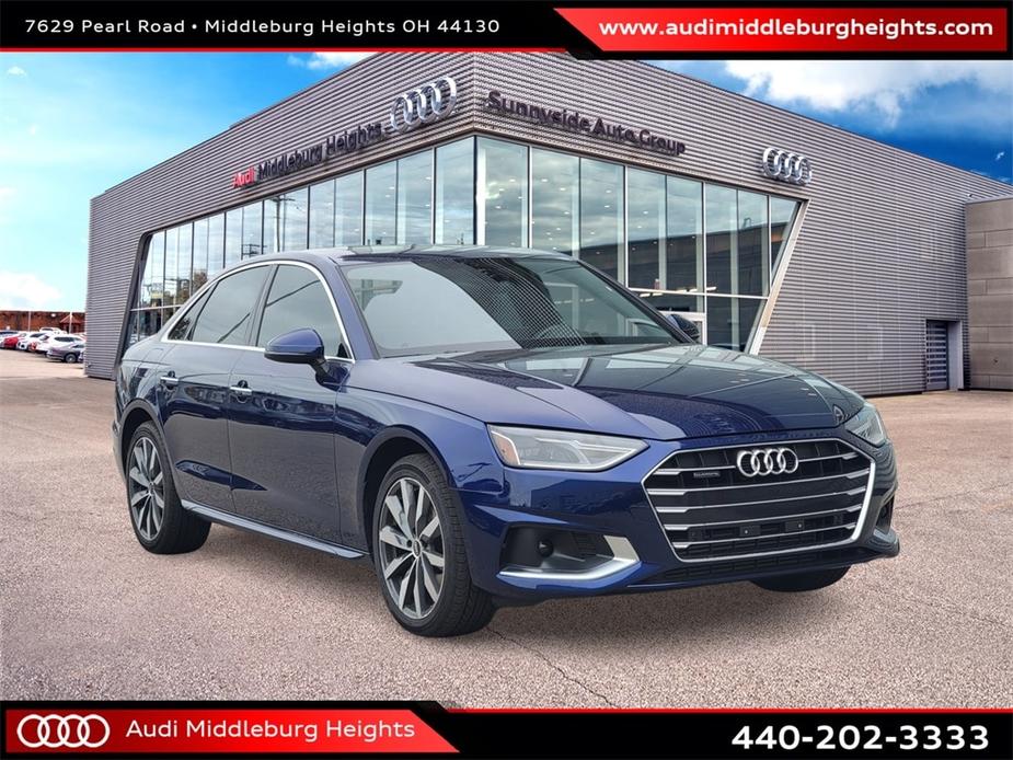 used 2021 Audi A4 car, priced at $28,786