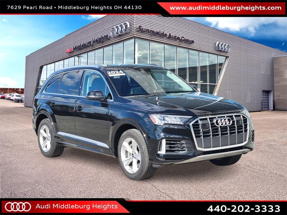 used 2024 Audi Q7 car, priced at $59,200