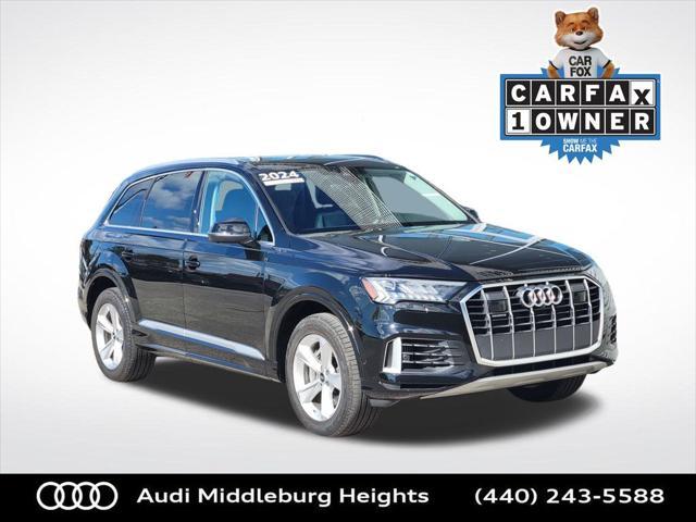 used 2024 Audi Q7 car, priced at $55,999