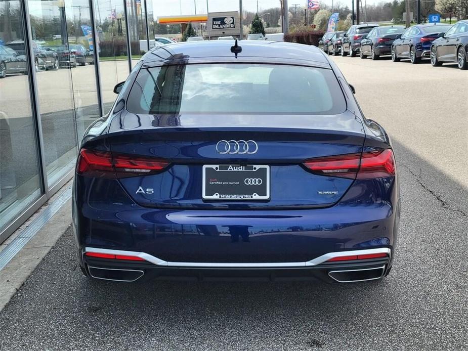 used 2024 Audi A5 Sportback car, priced at $45,890