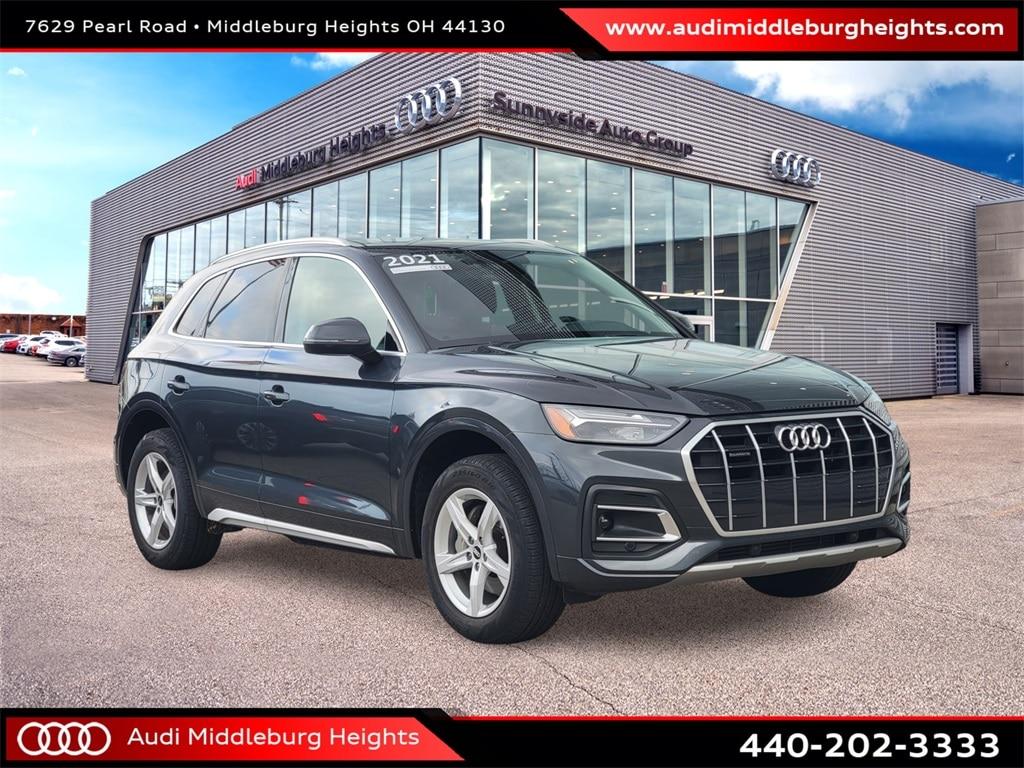 used 2021 Audi Q5 car, priced at $31,800