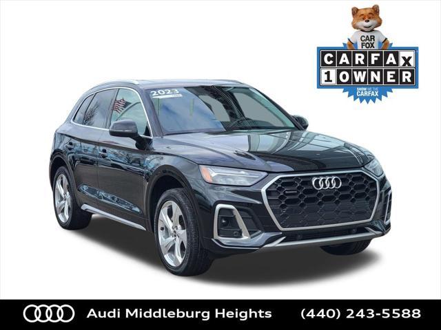 used 2023 Audi Q5 car, priced at $35,993