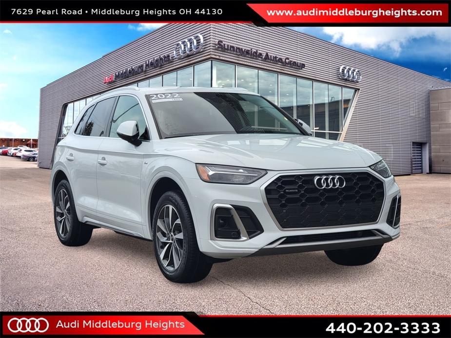 used 2022 Audi Q5 car, priced at $34,180