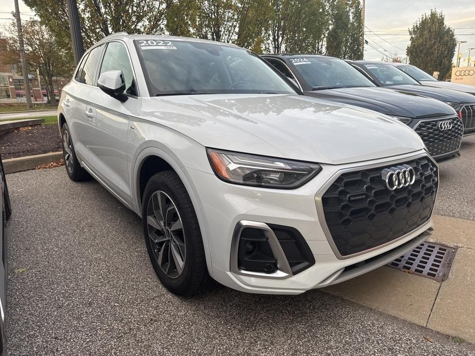 used 2022 Audi Q5 car, priced at $34,180