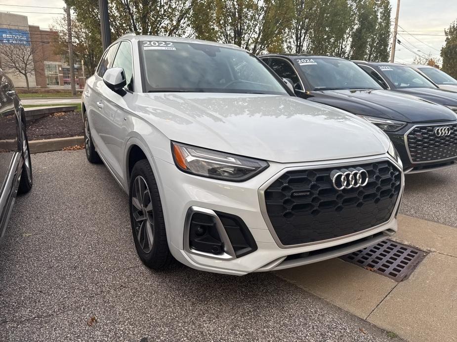 used 2022 Audi Q5 car, priced at $34,180