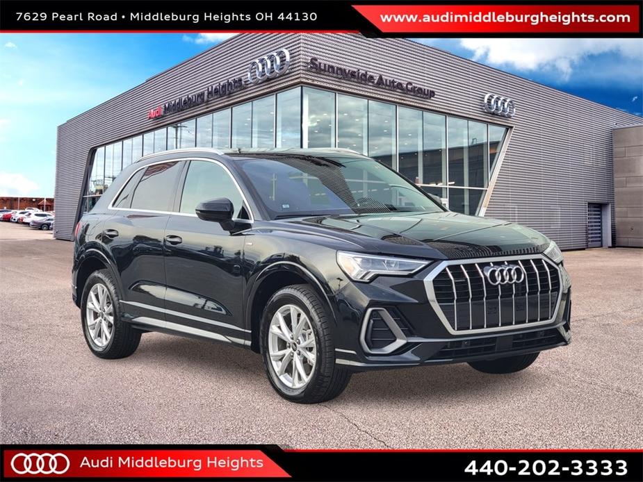 used 2023 Audi Q3 car, priced at $34,300